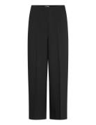 Slcorinne Wide Cropped Pants Soaked In Luxury Black