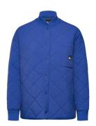 Shining Quilted Jacket Quiksilver Blue