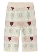 Nmflamai Wide Knit Ancle Pant Lil Lil'Atelier Patterned