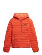 Hooded Fuji Lite Padded Jacket Superdry Sport Orange