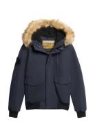 Everest Hooded Puffer Bomber Superdry Navy