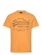 Classic Vl Heritage T Shirt Superdry Orange