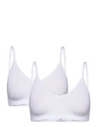 Little Wonder Seamless Top 2-Pack Abecita White