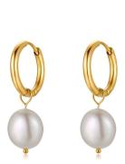 Sienna Mini Pearl Earring By Jolima Gold