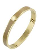 Capri Enamel Bracelet Sand/Gold Bud To Rose Gold