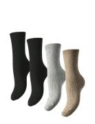 Pcmarta 4 Pack Socks Noos Bc Pieces Black