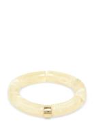 Becky Elastic Brace G/White - SNÖ Of Sweden Cream