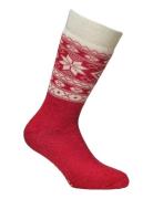 Winter Alpaca 1-Pack Alpacasocks&Co Red