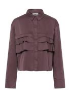 Kbushi Nilla Shirt Karen By Simonsen Burgundy