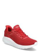 Women Bobs Squad Chaos Current Muse Skechers Red