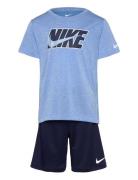 Ks-Knit Short Set Nike Patterned