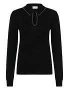 Kajada Polo Pullover Kaffe Black