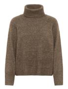 Kaerin Rollneck Kaffe Khaki