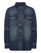 Cut Loose Denim Shacketindigo NEUW Blue