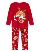 Nmfsarba Paw Ls Nightset Cplg Name It Red