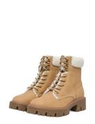 Onlbetty-11 Warm Lace Up ONLY Beige
