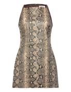 Dress Short Dress Replay Brown