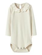Nbffundo Lus Ls Slim Body Lil Lil'Atelier Cream