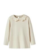 Nmffundo Ls Slim Top Lil Lil'Atelier Cream