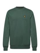 Crew Neck Fly Fleece Lyle & Scott Sport Green