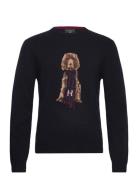 Harry Knit Crew Hackett London Navy