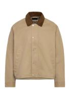 Light Weight Zip Barn Jacket Abercrombie & Fitch Beige