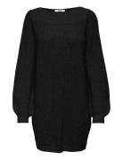 Jdywhitney Megan L/S Boat Dress Knt Noos JDY Black