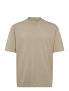 Heavy Weight Boxy T Shirt Hollister Beige