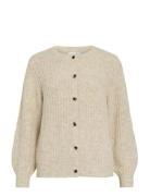 Vilampe O-Neck L/S Knit Cardigan-Noos Vila Cream