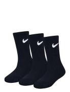 3W-3Pk Crew Sock Nike Black