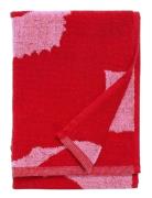 Unikko Guest Towel 30X50 Cm Marimekko Home Pink