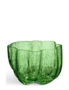 Crackle Ljuslykta Mörkgrön 58Mm Kosta Boda Green