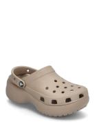 Classic Platform Clog W Crocs Beige