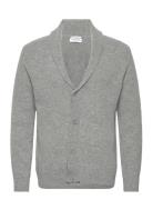 Lambswool Shawlcollar Cardigan Lindbergh Grey