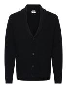 Lambswool Shawlcollar Cardigan Lindbergh Black