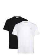 Ss Badge Tee 2Pk Calvin Klein Jeans Black