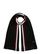 Th Rwb Rachelle Scarf Tommy Hilfiger Black
