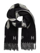 Cph Shawl 13 Wool Mix Chocolate Copenhagen Studios Black