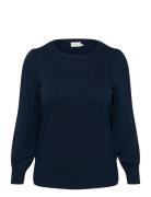 Kcmiana Plain Pullover Kaffe Curve Navy