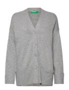 L/S Cardigan United Colors Of Benetton Grey