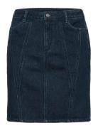 Kcelisa Denim Skirt Kaffe Curve Blue