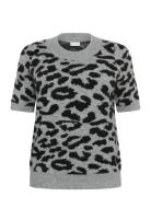 Kcsandia Pullover Kaffe Curve Patterned