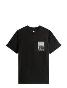 Tjm Reg Photo Tee Tommy Jeans Black