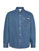 Classic Harbour Blue Overshirt Calvin Klein Jeans Blue