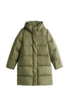 Modern Down Reg Coat Tommy Hilfiger Khaki
