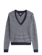 Tjw Essential Vneck Sweater Ext Tommy Jeans Navy