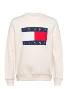 Tjm Reg Big Flag Cneck Ext Tommy Jeans Cream
