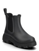 Flag Ankle Rainboot Warm Lining Tommy Hilfiger Black