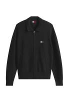 Tjm Rlx Tnl Badge Fz Sweat Tommy Jeans Black