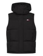 Tjw Alaska Grid Down Vest Tommy Jeans Black